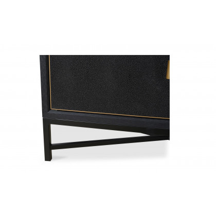 Moe's Mako Art Deco Small Sideboard - Black