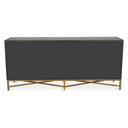 Moe's Mako Art Deco Small Sideboard - Gray
