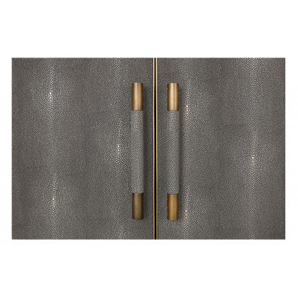 Moe's Mako Art Deco Large Sideboard - Gray