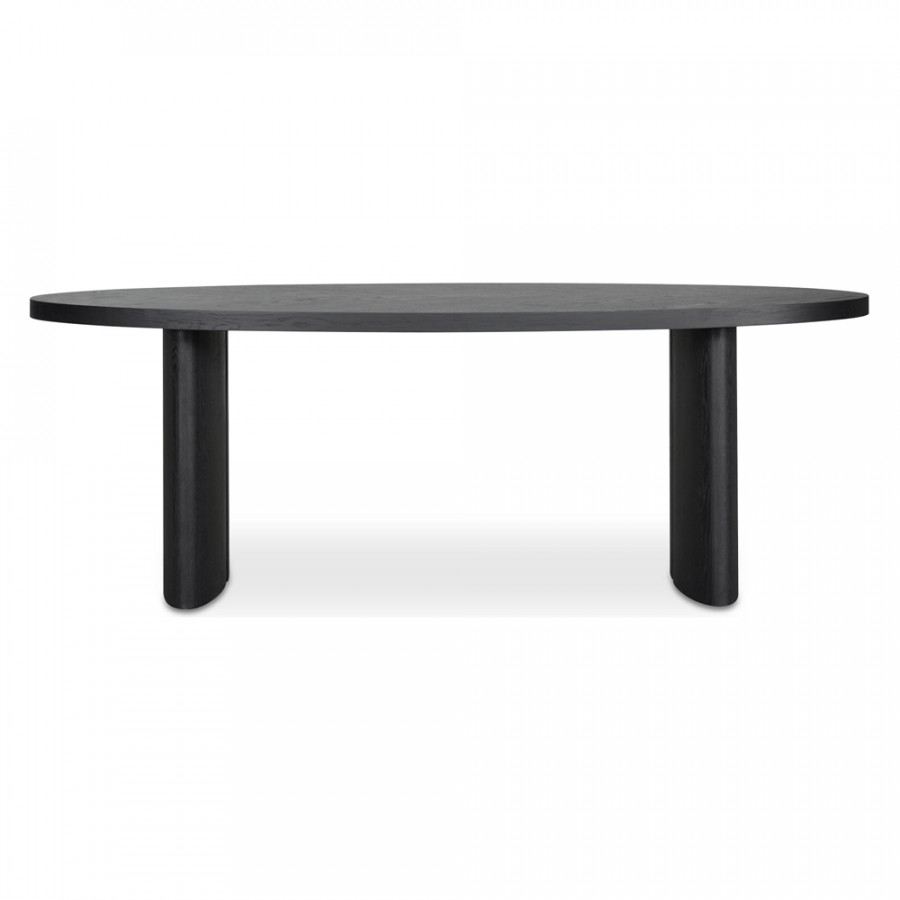 Moe's - William Modern Oval Dining Table in Black