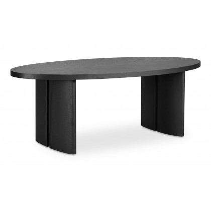 Moe's - William Modern Oval Dining Table in Black