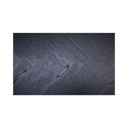 Moe's - William Modern Oval Dining Table in Black