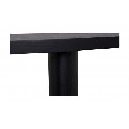 Moe's - William Modern Oval Dining Table in Black