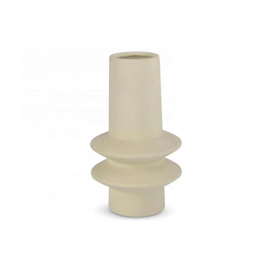 Moe's Illustrator Vase - Cream White, Small