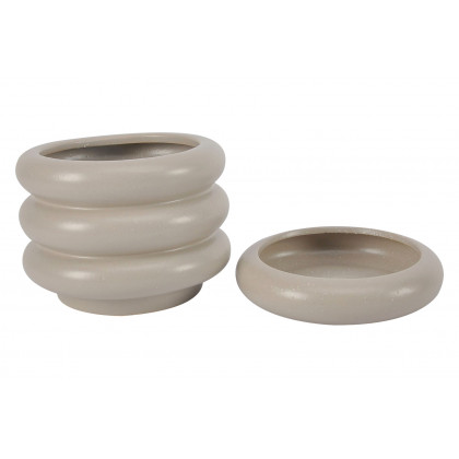 Moe's Wava Planter - Gray, Large