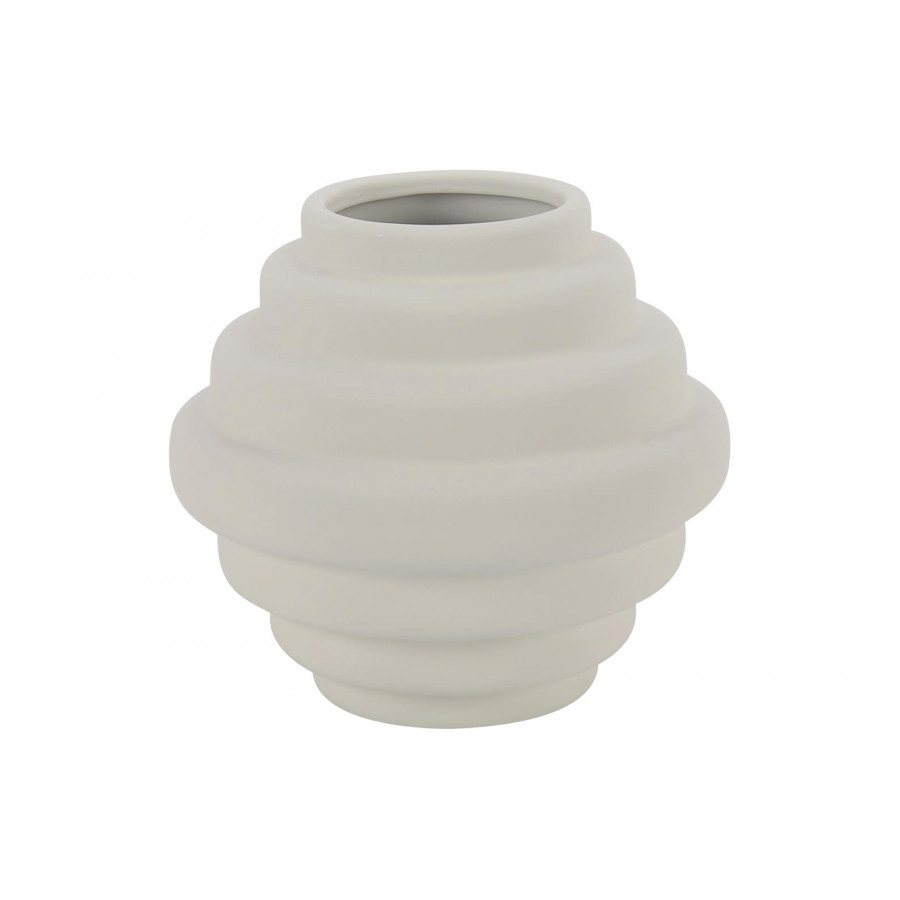 Moe's Mish Vase - White