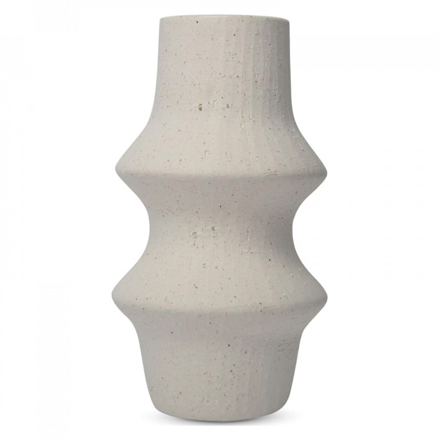 Moe's - Lacy Modern Vase in White