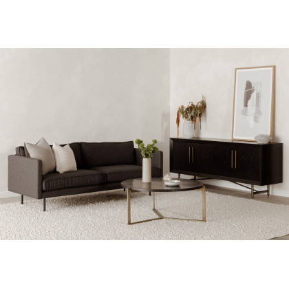 Moe's Raphael Sofa - Charcoal Gray