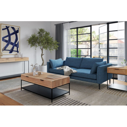 Moe's Raval Sofa - Dark Blue