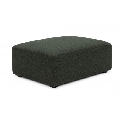 Moe's Romy Ottoman - Forest Shade