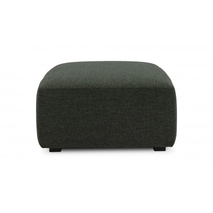 Moe's Romy Ottoman - Forest Shade