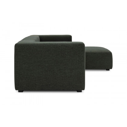 Moe's Romy Lounge Contemporary Modular Sectional - Dark Green
