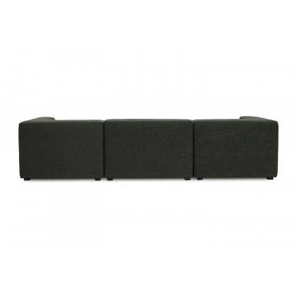 Moe's Romy Lounge Contemporary Modular Sectional - Dark Green