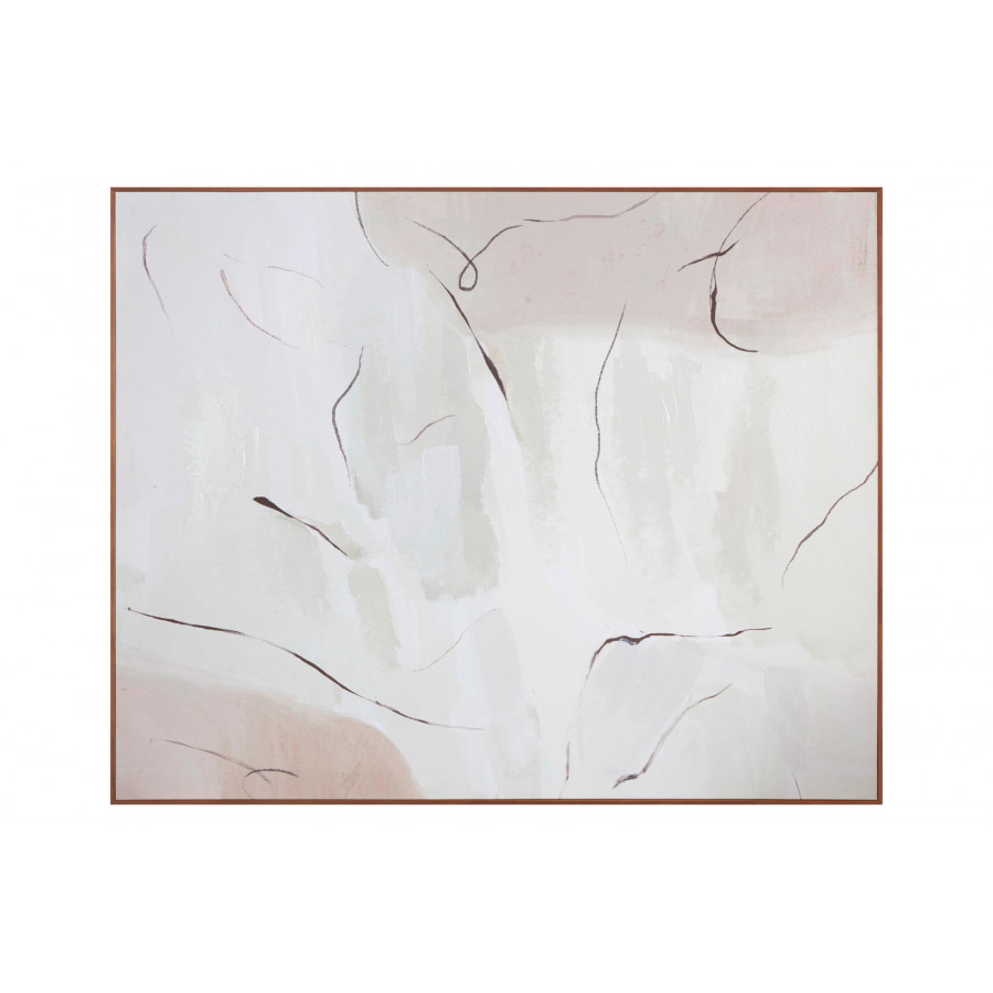 Moe's - Impression Framed Painting Terra Palette
