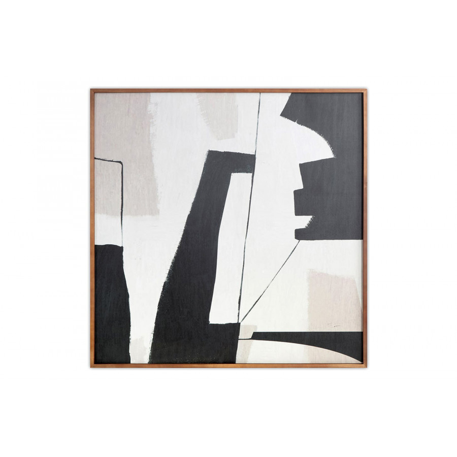 Moe's - Nostalgia Framed Painting Warm Palette