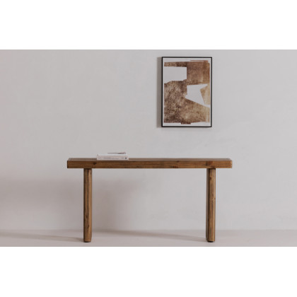 Moe's Mica 1 Framed Painting - Gold