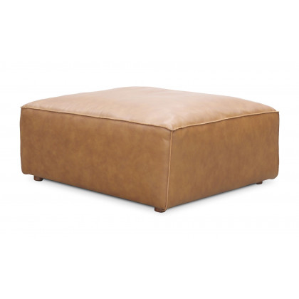 Moe's Form Scandinavian Ottoman - Sonoran Tan