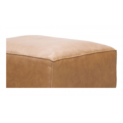 Moe's Form Scandinavian Ottoman - Sonoran Tan