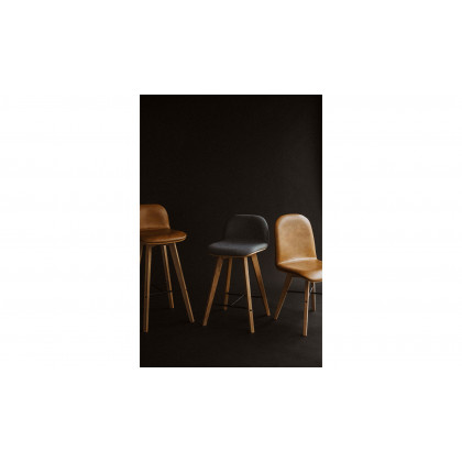 Moe's Napoli Scandinavian Dining Chair Set of 2 - Tan