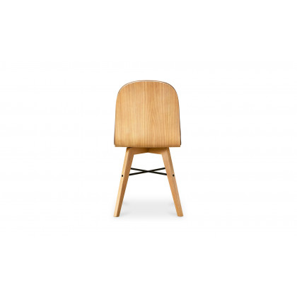 Moe's Napoli Scandinavian Dining Chair Set of 2 - Tan