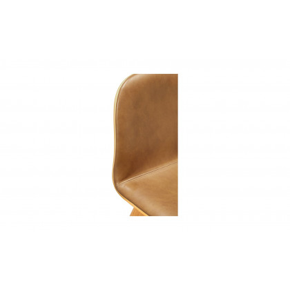 Moe's Napoli Scandinavian Dining Chair Set of 2 - Tan