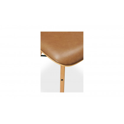 Moe's Napoli Scandinavian Dining Chair Set of 2 - Tan