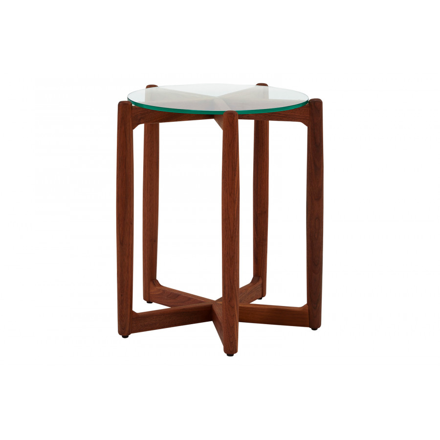 Moe's Hetta Side Table - Walnut
