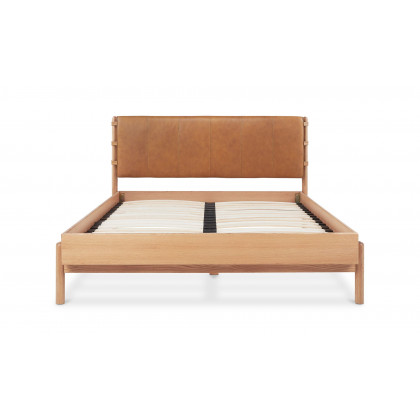 Moe's Colby Scandinavian King Size Bed - Brown