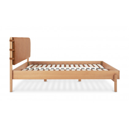 Moe's Colby Scandinavian King Size Bed - Brown