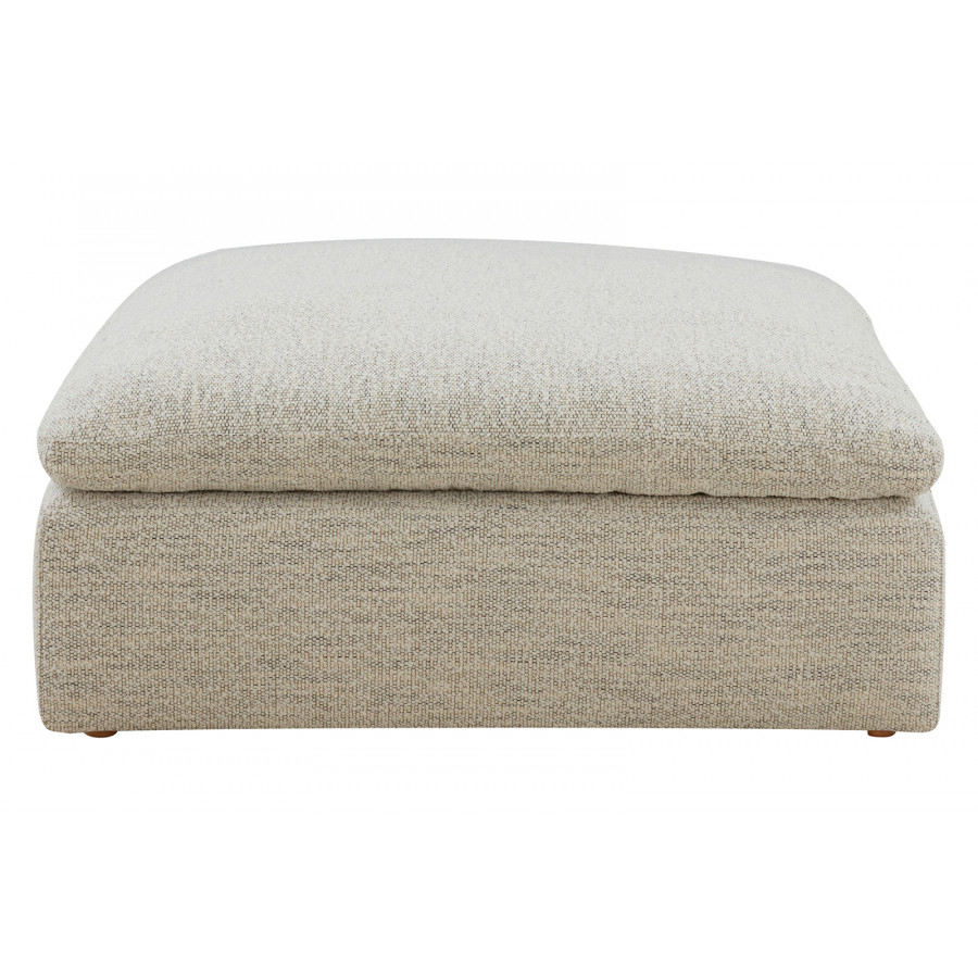 Moe's Clay Ottoman - Coastside Sand