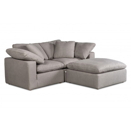 Moe's Clay Nook Modular Sectional - Light Gray