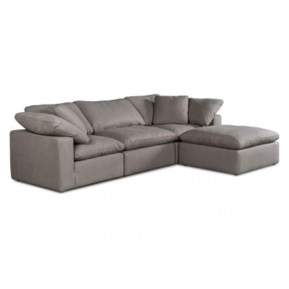 Moe's Terra Condo Lounge Modular Sectional - Light Gray