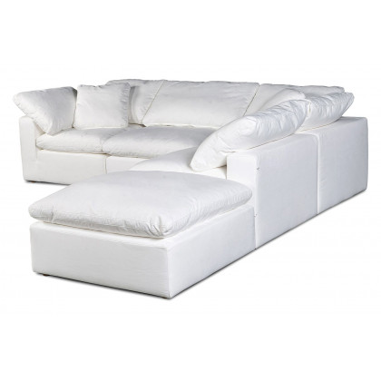 Moe's Terra Condo Dream Modular Sectional - Cream White