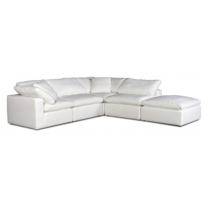 Moe's Terra Condo Dream Modular Sectional - Cream White