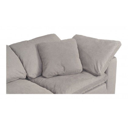 Moe's Clay Modular Sofa - Light Gray