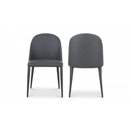 Moe's Burton Contemporary Dining Chair Set of 2 - Black Fade