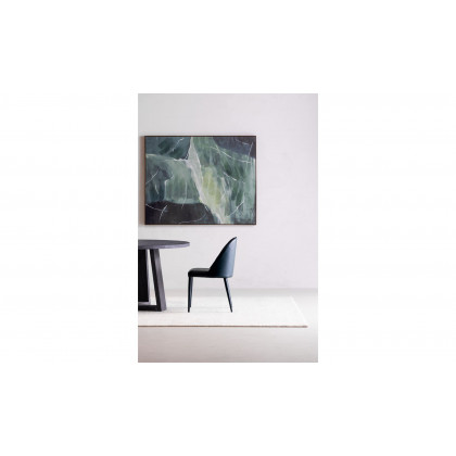 Moe's Burton Contemporary Dining Chair Set of 2 - Dark Teal