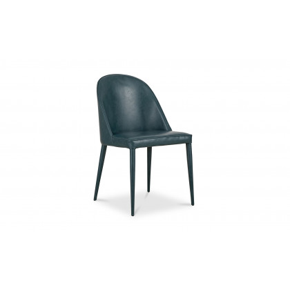 Moe's Burton Contemporary Dining Chair Set of 2 - Dark Teal