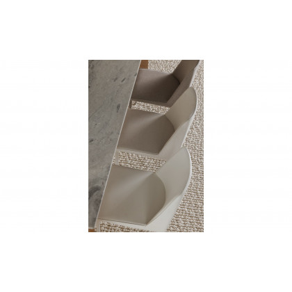 Moe's Nora Modern Dining Chair Set of 2 - White