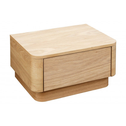 Moe's Round Off Nightstand - Light Brown