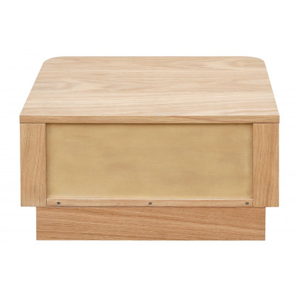 Moe's Round Off Nightstand - Light Brown