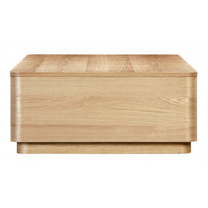 Moe's Round Off Scandinavian Coffee Table - Oak