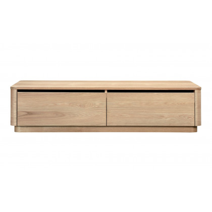 Moe's Round Off Scandinavian Coffee Table - Oak