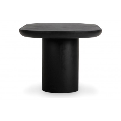 Moe's Rocca Oval Dining Table - Black