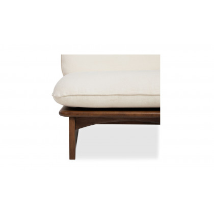 Moe's Edwin Contemporary Accent Chair - Cream