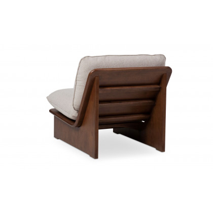 Moe's Edwin Contemporary Accent Chair - Fawn