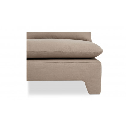 Moe's Estelle Contemporary Sofa - Flax