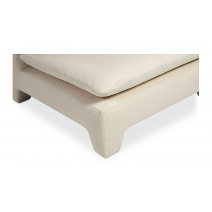 Moe's Estelle Contemporary Lounge Chair - Cream
