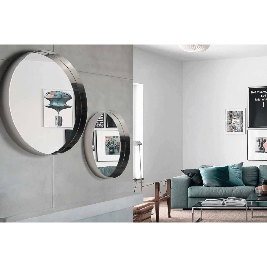 Nacher Redo Round Small Mirror - Painted CH