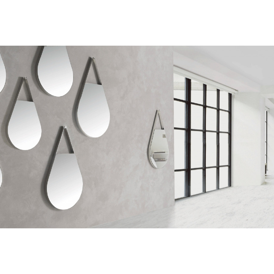 Nacher H2O Large Mirror - Stainless Steel